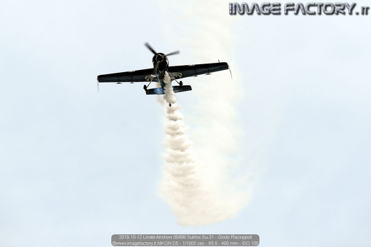 2019-10-12 Linate Airshow 00498 Sukhoi Su-31 - Giodo Racioppoli